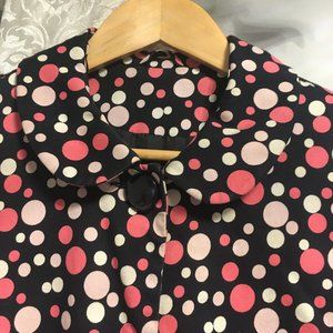 Dorothy Perkins Black Pink Polka Dot 